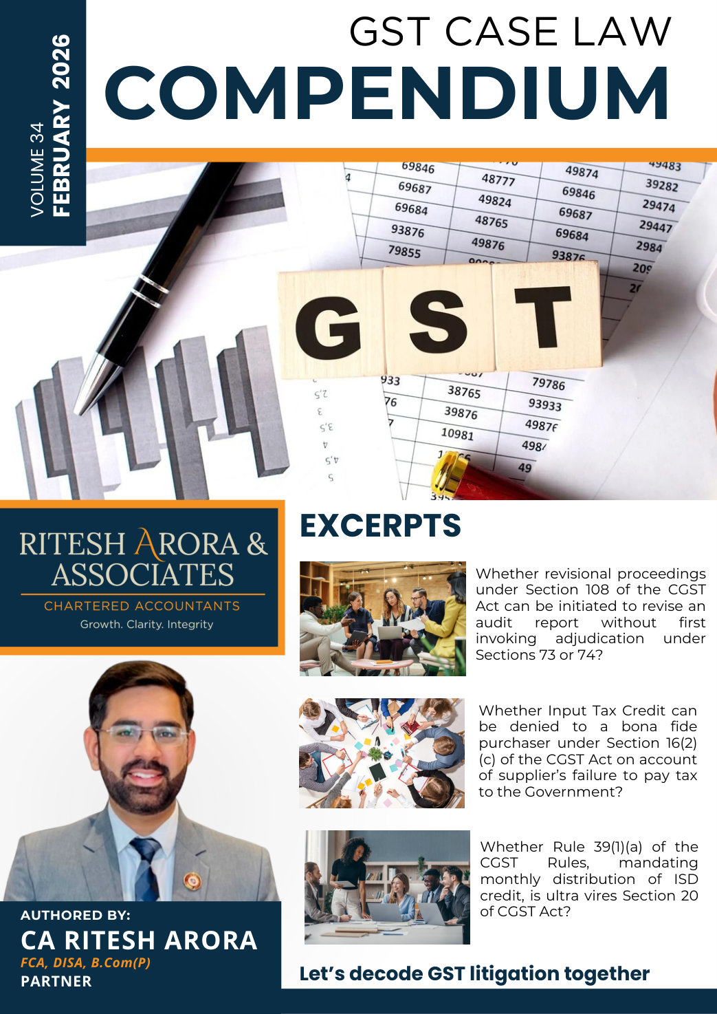 GST Case Law Compendium- February 2026 Edition preview