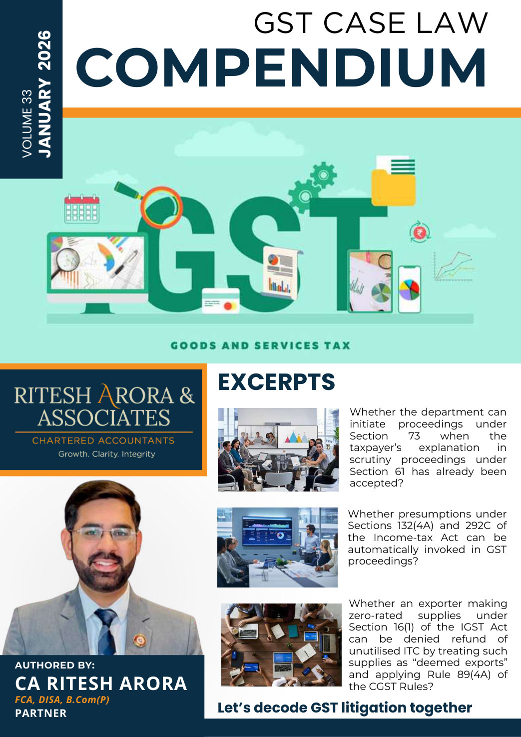 GST Case Law Compendium -January 26 Edition preview