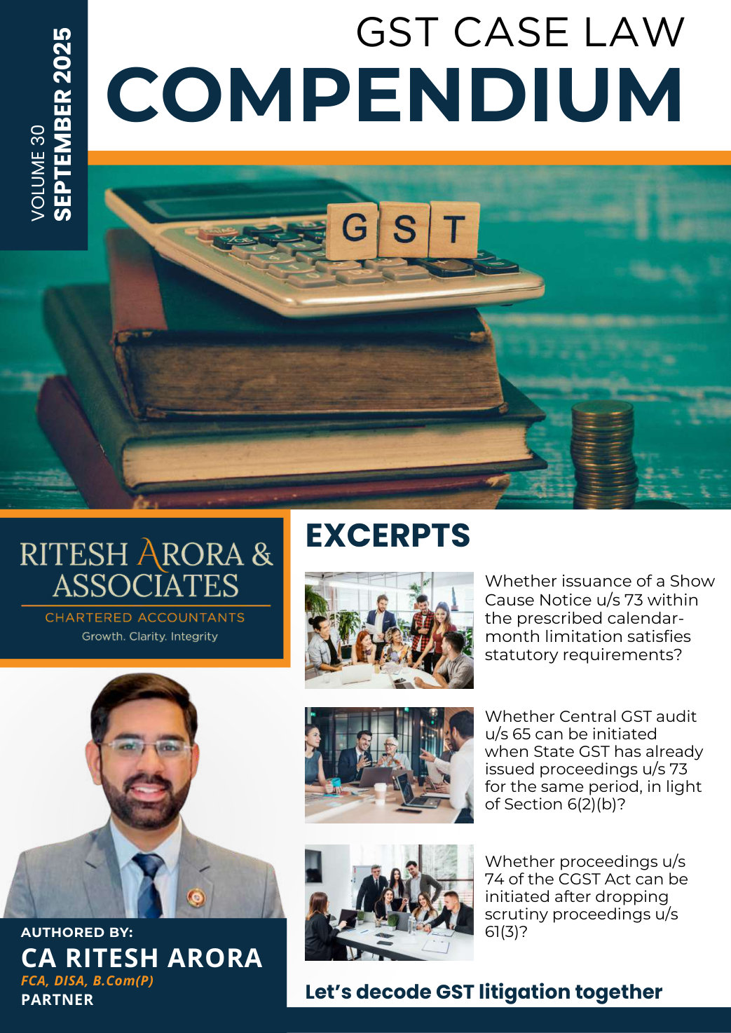GST Case Law Compendium- September 25 Edition preview